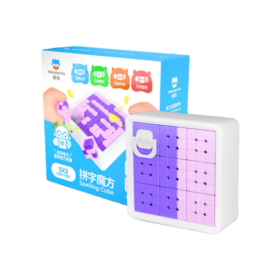 Monster Spelling Cube - 3x3-Cubuzzle