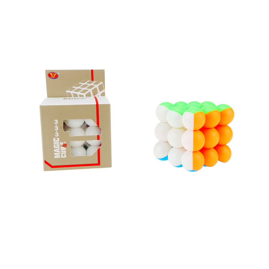 YJ Round Bead Ball 3x3 Third Level Cube-Cubuzzle