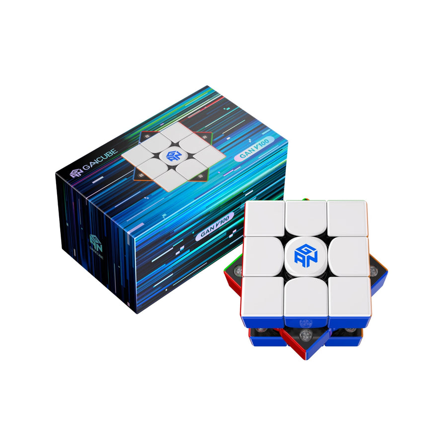 GAN V100 Maglev UV 3x3 — Magnetic UV-Coated Speed Cube GAN