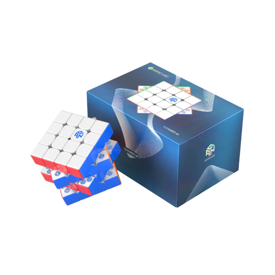 GAN 460 M V2 SP Frosted 4x4 Magnetic Speedcube GAN