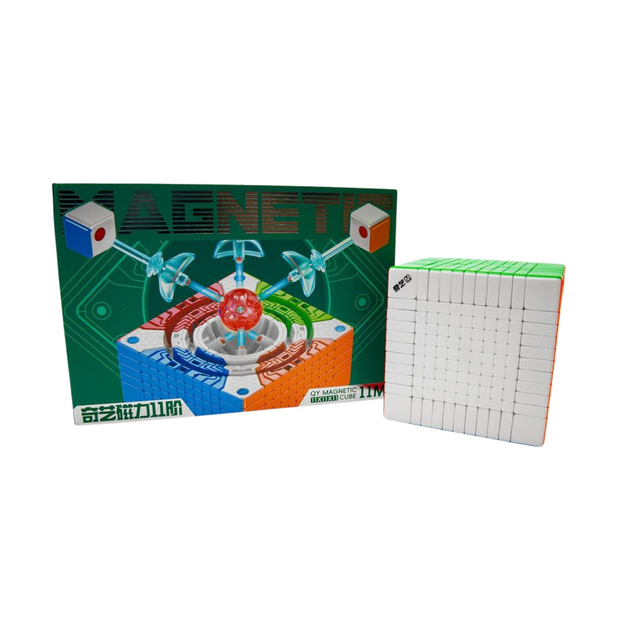 QiYi Magnetic 11x11 SpeedCube – Big-Cube Magnetic Stickerless Qiyi