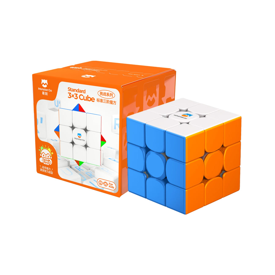 Monster Go By Gan 3X3 Standard Cube-Cubuzzle