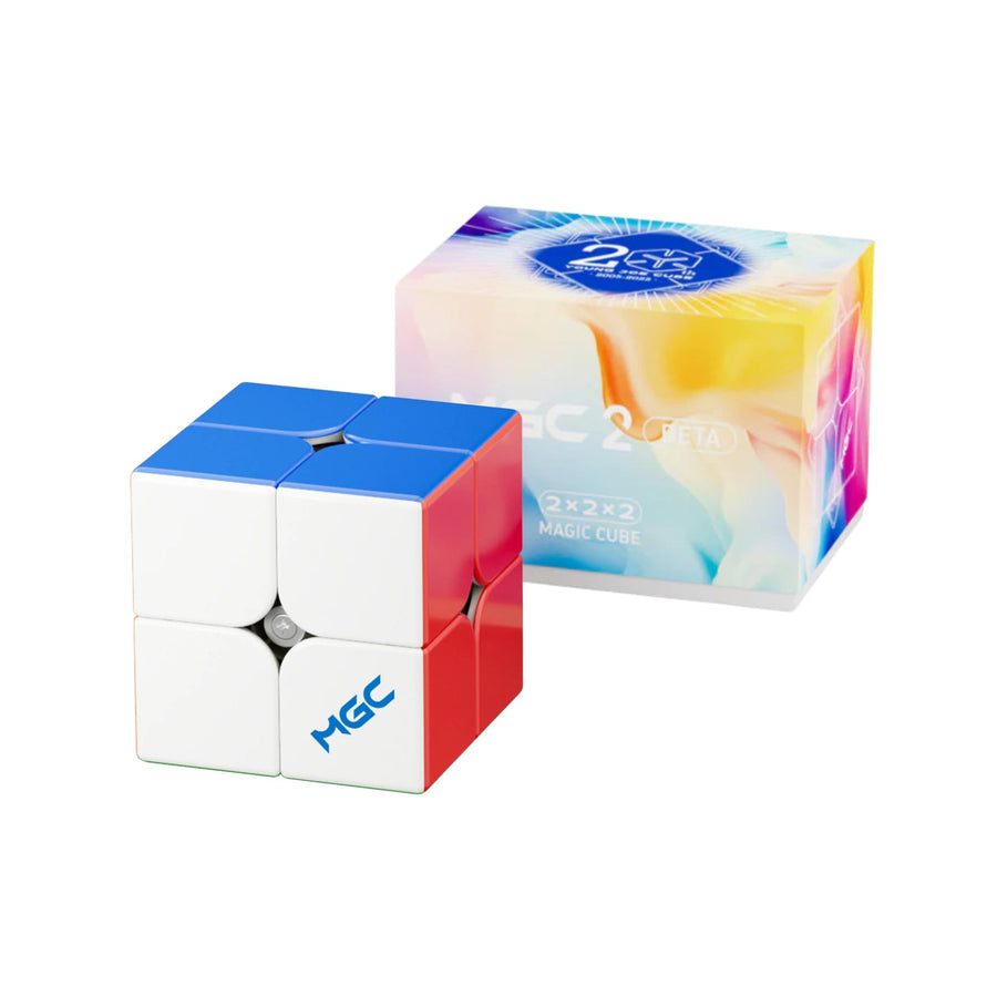 YJ MGC2 Beta 2x2 Magnetic Ball Core & UV coated Speedcube YJ