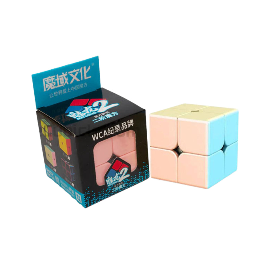 MoYu MoFang JiaoShi MeiLong - MACARON 2x2 Stickerless Cube-Cubuzzle