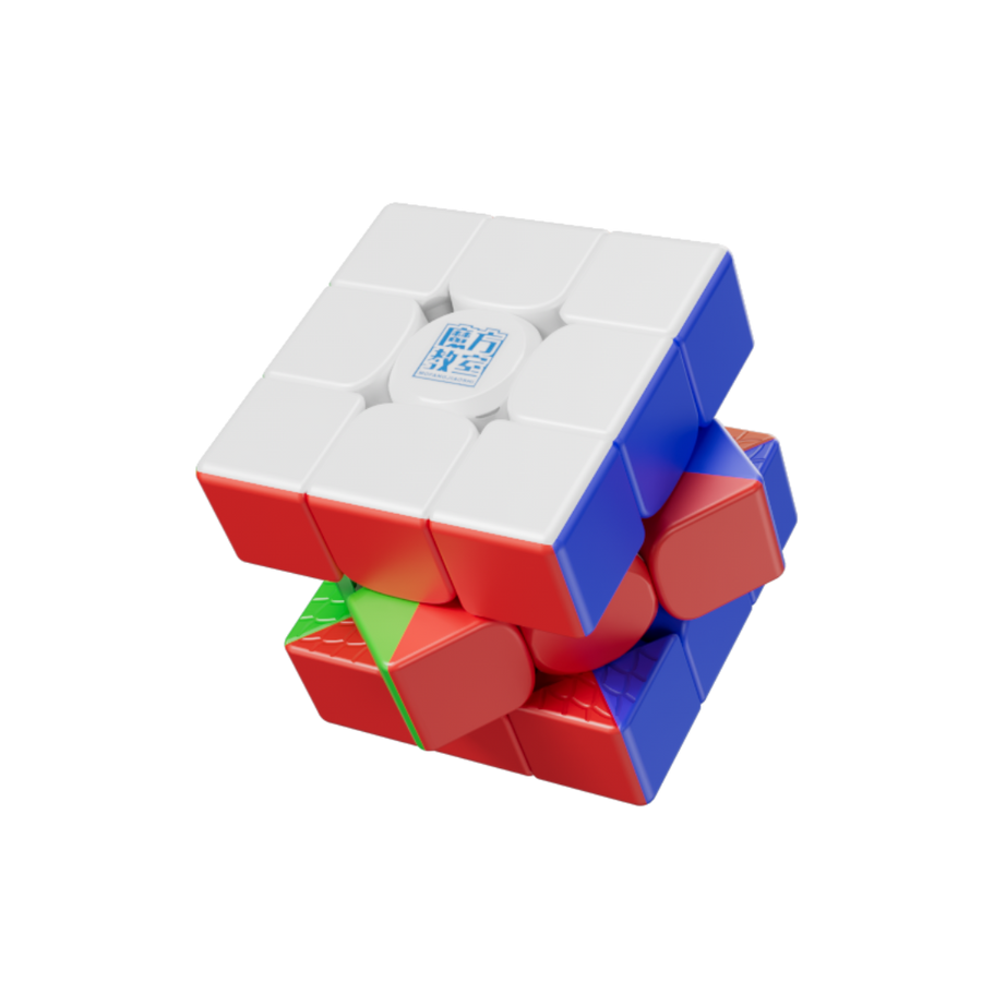 MoYu RS3M V5 3x3 Magnetic Cube Dual Adjustment with Robot Box Stickerless - Latest 2023 Release-Cubuzzle