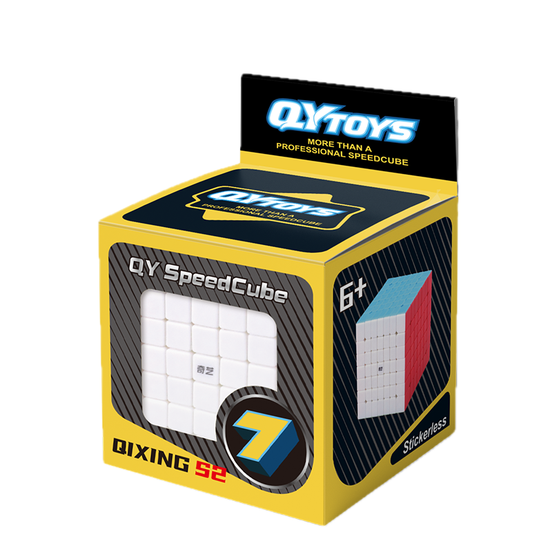 QIYI QIXING S2 7x7 STICKERLESS NON-MAGNETIC SPEEDCUBE-Cubuzzle