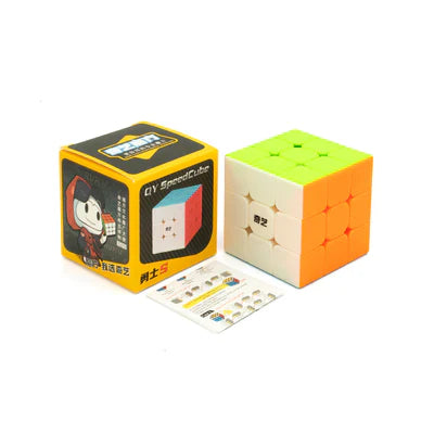 Qiyi Warrior S 3X3 Non Magnetic Speedcube Stickerless Cube