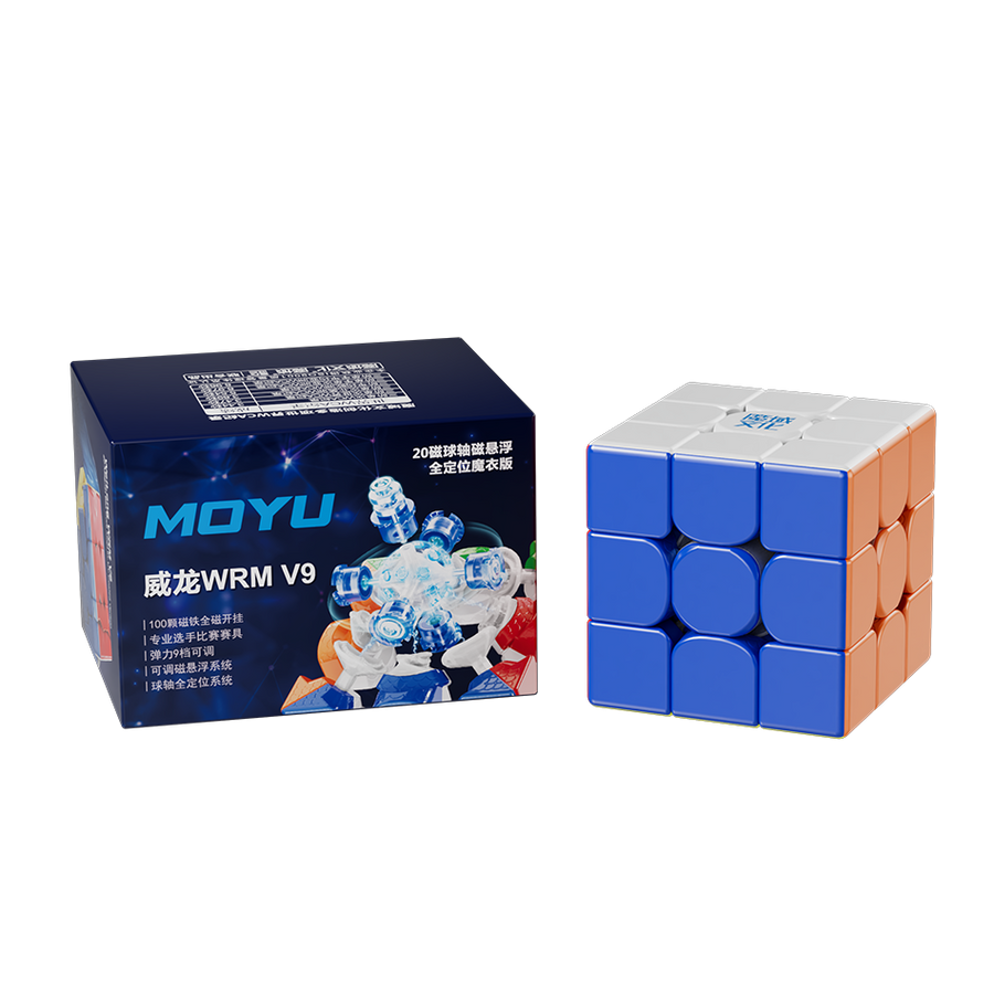MOYU WEILONG WRM V9 20 Magnets Ballcore UV - 3x3 Latest 2023 Version Stickerless Magnetic Speedcube-Cubuzzle