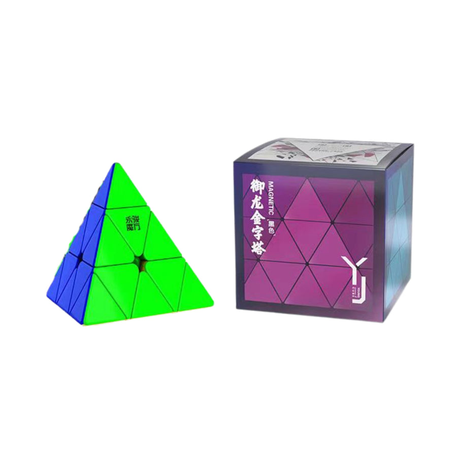 YJ YU Pyramid Magnetic Stickerless Pyraminx Speedcube-Cubuzzle
