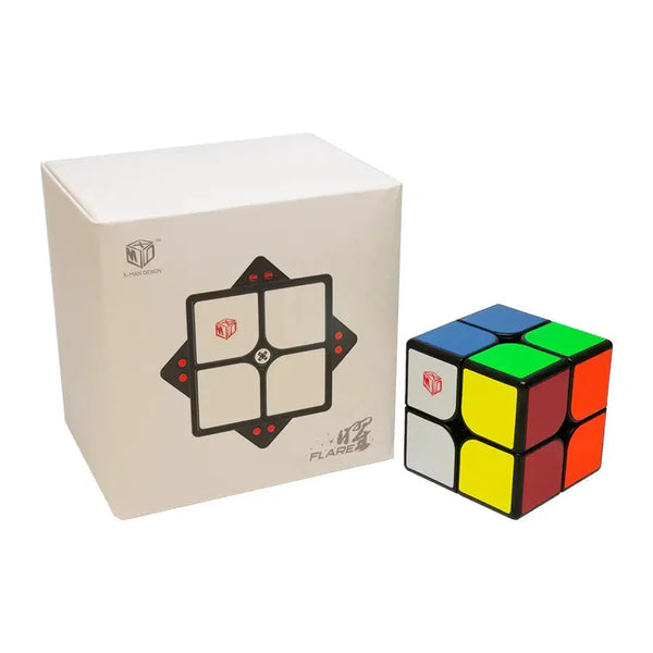 Qiyi X-Man Flare 2x2 XMD Magnetic Speedcube Stickered Cube