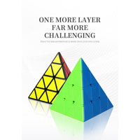 QiYi Master Pyraminx Stickerless Speedcube-Cubuzzle