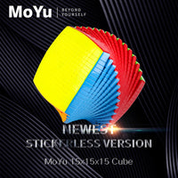 MoYu 15x15 STICKERLESS NON-MAGNETIC SPEEDCUBE-Cubuzzle