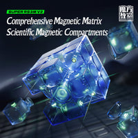 MoYu Super RS3M V2 3x3 Maglev Ball-Core UV Latest 2023 Version Magnetic Speedcube Stickerless Cube-Cubuzzle