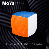 MoYu 15x15 STICKERLESS NON-MAGNETIC SPEEDCUBE-Cubuzzle