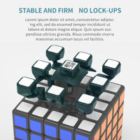 YJ Zhilong Mini 5x5 Magnetic Stickerless Speedcube-Cubuzzle
