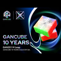 GAN 251 Leap UV - 10th Anniversary Edition 2x2 Magnetic Speedcube GAN