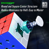 MoYu Super RS3M V2 3x3 Maglev Ball-Core UV Latest 2023 Version Magnetic Speedcube Stickerless Cube-Cubuzzle
