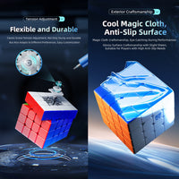 MoYu AoSu V7 4x4 Magnetic Speed Cube – Triple-Track UV Flagship MoYu