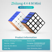 YJ Zhilong Mini 4x4 Magnetic Stickerless Speedcube-Cubuzzle