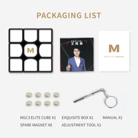 YJ MGC-Elite 3x3 Magnetic Stickerless Speedcube-Cubuzzle