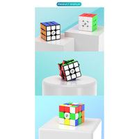 YJ ZhiLong Mini 3x3 Magnetic Stickerless Speedcube-Cubuzzle