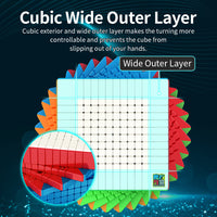 MoYu Meilong 12x12 STICKERLESS NON-MAGNETIC SPEEDCUBE-Cubuzzle