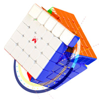 QiYi XMD Hong 5x5 Stickerless Magnetic Speedcube-Cubuzzle