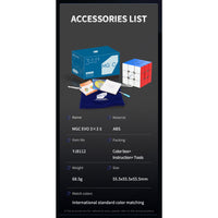 YJ MGC EVO II 3x3 Magnetic Stickerless Speedcube-Cubuzzle