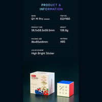 Qiyi M PRO 4x4 Magnetic Speecube-Cubuzzle