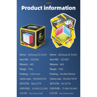 Qiyi Qizhen S2 5x5 Non Magnetic Speedcube-Cubuzzle