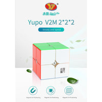 YJ YU 2x2 Magnetic Speedcube-Cubuzzle