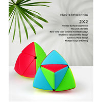 Qiyi 2x2 Mastermorphix Pyramorphix Cube-Cubuzzle