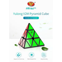 YJ YU Pyramid Magnetic Stickerless Pyraminx Speedcube-Cubuzzle