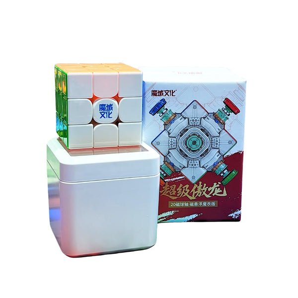 MoYu Super AoLong 3x3 – 20-Magnet Ball-Core + MagLev + UV Magnetic Speed Cube