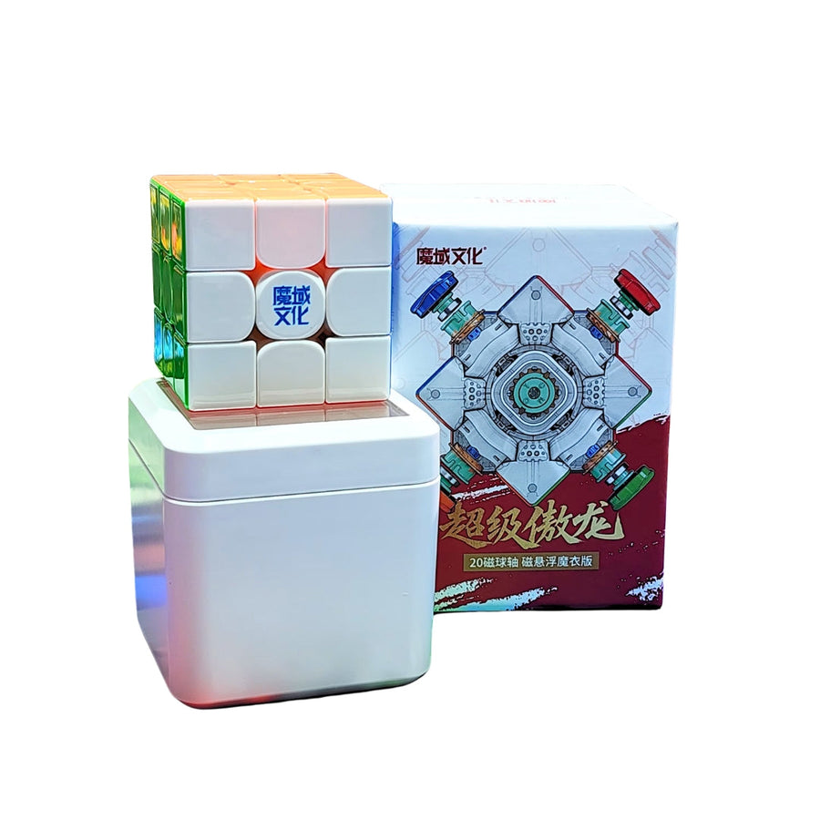 MoYu Super AoLong 3x3 – 20-Magnet Ball-Core + MagLev + UV Magnetic Speed Cube MoYu