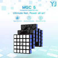 YJ MGC 5x5 Magnetic Stickerless Speedcube-Cubuzzle