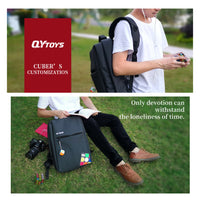 Qiyi Cube Forever Backpack Speed Cube Protective Storage Bag with Laptop Compartment-Cubuzzle