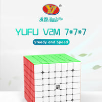 YJ YU 7x7 Magnetic Stickerless Speedcube-Cubuzzle