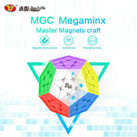YJ MGC Megaminx Magnetic Stickerless Speedcube-Cubuzzle