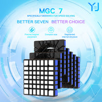YJ MGC 7x7 Magnetic Stickerless Speedcube-Cubuzzle