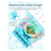 MoYu MoFang JiaoShi MeiLong MACARON Combo Pack 2x2, 3x3, 4x4 Stickerless Speedcube-Cubuzzle