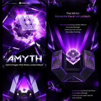 GAN16 Maglev Max Amyth Winter Limited Edition Magnetic Speed Cube Latest 2025! GAN