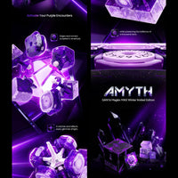 GAN16 Maglev Max Amyth Winter Limited Edition Magnetic Speed Cube Latest 2025! GAN