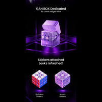 GAN16 Maglev Max Amyth Winter Limited Edition Magnetic Speed Cube Latest 2025! GAN