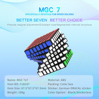 YJ MGC 7x7 Magnetic Stickerless Speedcube-Cubuzzle