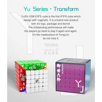 YJ YU 6x6 Magnetic Stickerless Speedcube-Cubuzzle