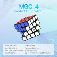 YJ MGC 4x4 Magnetic Stickerless Speedcube-Cubuzzle
