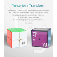 YJ YU 2x2 Magnetic Speedcube-Cubuzzle