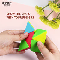 Qiyi 2x2 Pyraminx Pyramid Cube-Cubuzzle