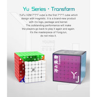 YJ YU 7x7 Magnetic Stickerless Speedcube-Cubuzzle